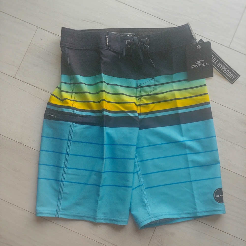 O'Neill NEW Boys Hyperfreak Heist Boardshorts Hyperdry